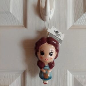 WIZARD OF OZ "DOE EYED" DOROTHY ORNAMENT 2016 Warner Bros. HALLMARK BNWT